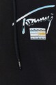 Tommy Jeans hanorac de bumbac DM0DM18457 negru