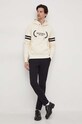 Tommy Hilfiger bluza bawełniana MW0MW33648 beżowy SS24