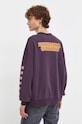 Odzież G-Star bluza bawełniana D23895.B782 fioletowy
