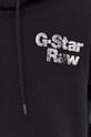 G-Star hanorac de bumbac D23896.B782 negru