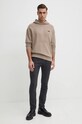 Calvin Klein hanorac de bumbac K10K112748 bej NC24