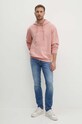 Guess bluza bawełniana M4RQ33.K9YI1 różowy AW24