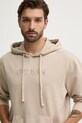 Βαμβακερή μπλούζα Guess FINCH μπεζ M4RQ33.K9YI1