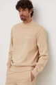Calvin Klein Jeans bluza bawełniana beżowy J30J324621