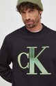Dukserica Calvin Klein Jeans crna J30J325028