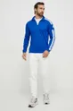 adidas Performance edzős pulóver kék