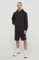 Βαμβακερή μπλούζα adidas Originals Contempo French Terry Hoodie μαύρο