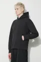 black adidas Originals cotton sweatshirt Contempo French Terry Hoodie