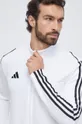 biały adidas Performance bluza treningowa Tiro 23