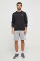 adidas bluza Essentials IB4027 czarny SS24