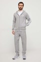 adidas bluza bawełniana Essentials IC9833 szary SS24