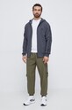 Βαμβακερή μπλούζα adidas IC9837 γκρί SS24