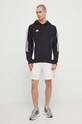 adidas Performance bluză trening Tiro 24 IJ7673 negru SS24