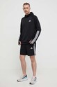 Pulover za tek adidas Performance Own the Run IK4984 črna SS24