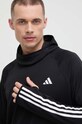 Pulover za tek adidas Performance Own the Run črna IK4984