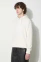 beige adidas Originals cotton sweatshirt Adicolor Classics Trefoil
