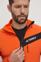 oranžová Športová mikina adidas TERREX