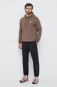 Кофта adidas Originals Trefoil Essentials Hoody IR7786 коричневий SS24