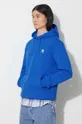 blu adidas Originals felpa Trefoil Essentials Hoody
