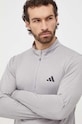 adidas Performance hanorac de antrenament Training Essentials gri IT5441