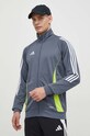Тренувальна кофта adidas Performance Tiro 24 сірий IV6939