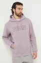 Суичър adidas с качулка виолетов IW1204
