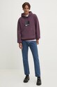 Кофта Karl Lagerfeld Jeans 240D1809 бордо AW24