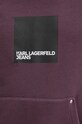 Кофта Karl Lagerfeld Jeans 240D1809 бордо