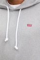 Памучен суичър Levi's 34581 сив