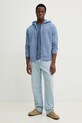 Levi's bluza bawełniana 34584 niebieski SS25