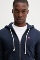 Levi's hanorac de bumbac bleumarin 34584