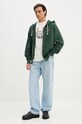 Levi's hanorac de bumbac 34584 verde SS25