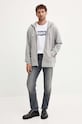 Levi's hanorac de bumbac 34584 gri AA00