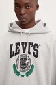 Bavlnená mikina Levi's sivá 38479