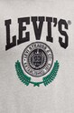 Bavlnená mikina Levi's 38479 sivá