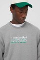 Levi's hanorac de bumbac gri 38712