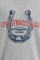 Levi's bluza bawełniana 38712 szary