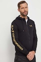 EA7 Emporio Armani bluza bawełniana nadruk czarny 8NPM13.PJ05Z.0208
