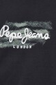 Pepe Jeans hanorac de bumbac Robinson PM582554 negru