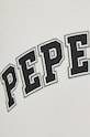 Бавовняна кофта Pepe Jeans Raven бежевий PM582555