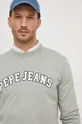 zelena Bombažen pulover Pepe Jeans Raven