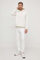 Бавовняна кофта Pepe Jeans Dave Hoodie PM582561 бежевий SS24