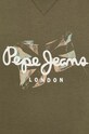Pepe Jeans hanorac de bumbac Roswell PM582571 verde