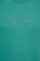 Pepe Jeans bluza bawełniana Joe Crew PM582574 zielony