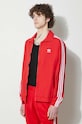 Суичър adidas Originals Adicolor Woven Firebird Track Top червен IT2495