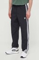 Nohavice adidas Originals Adicolor Woven Firebird Track Top látka čierna IT2501