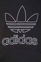 adidas Originals hanorac de bumbac Trefoil Hoodie IU2373