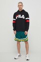 Fila bluza Luohe FAM0675 negru SS24