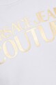 Bavlněná mikina Versace Jeans Couture 76GAIT00 bílá