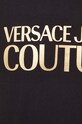 Βαμβακερή μπλούζα Versace Jeans Couture 76GAIT00 μαύρο